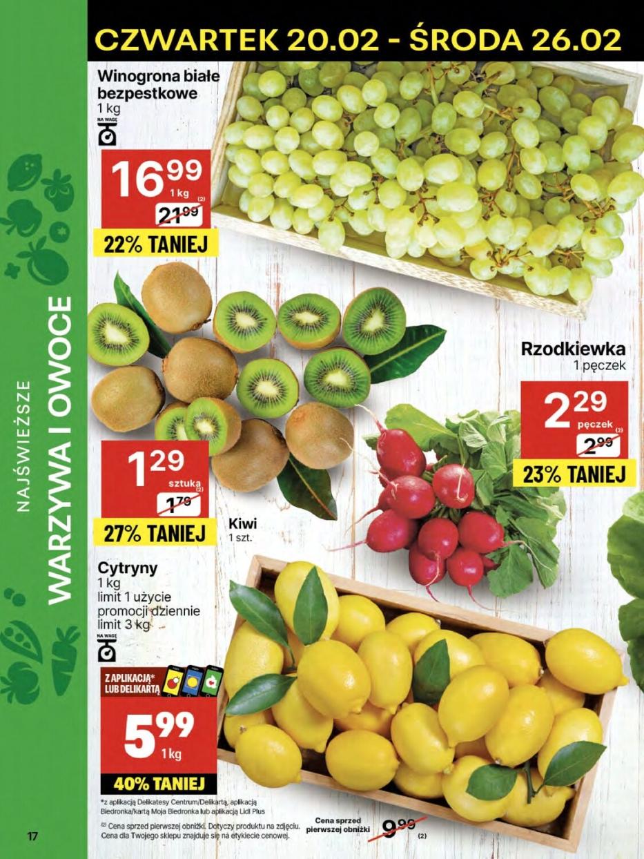 Gazetka promocyjna Delikatesy Centrum str. 17