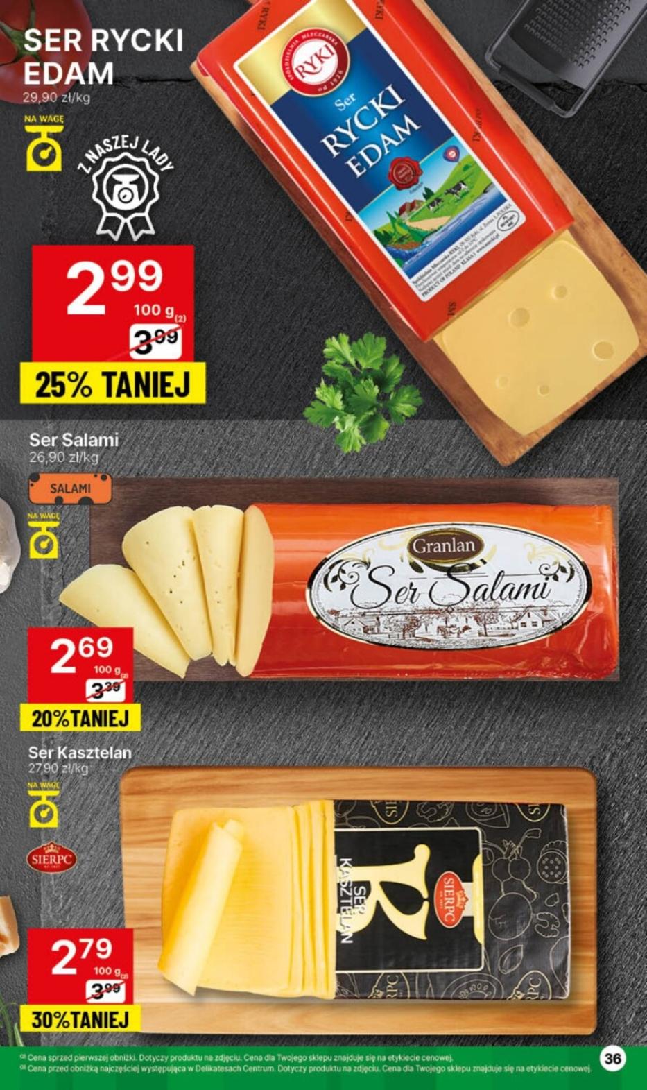 Gazetka promocyjna Delikatesy Centrum str. 36