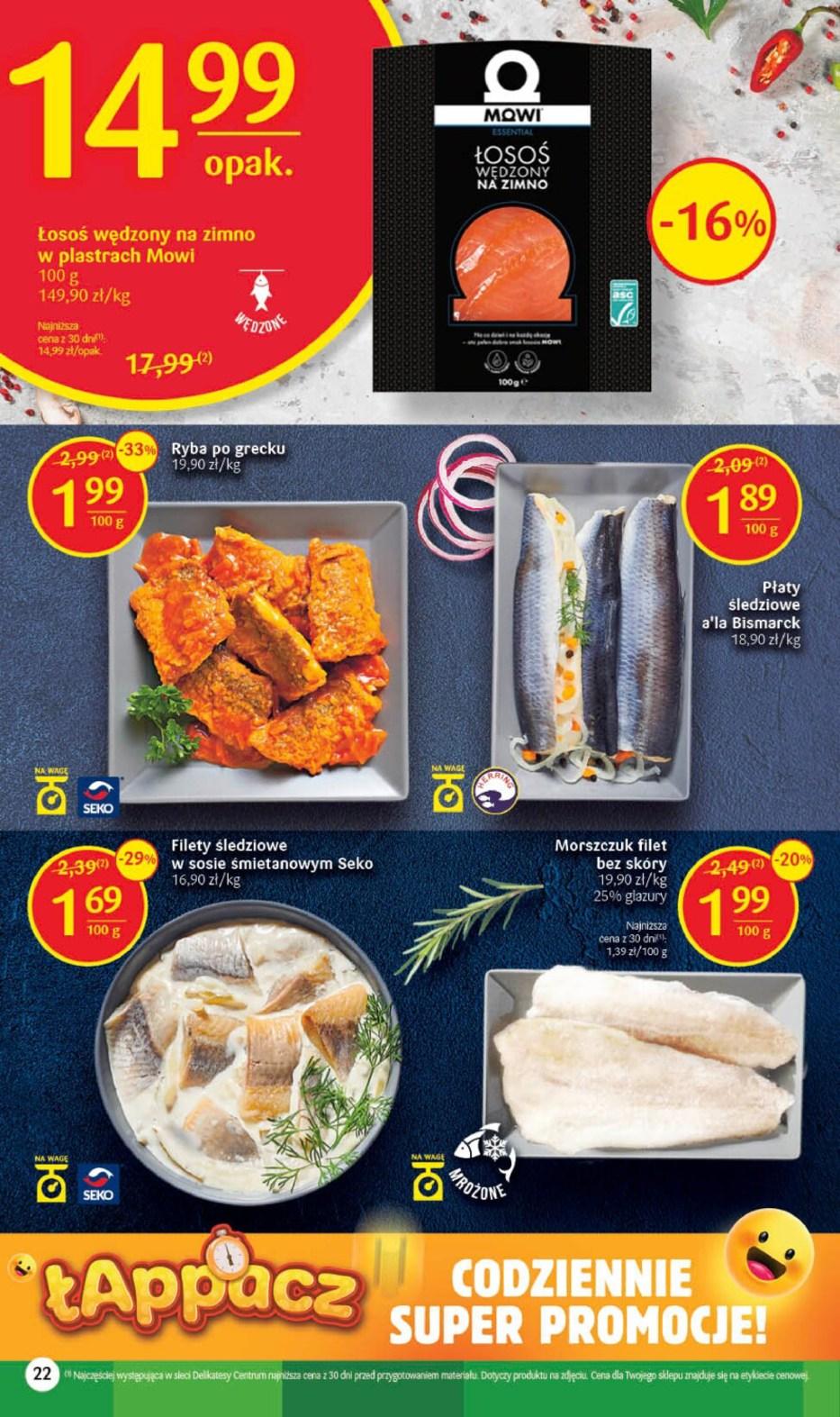 Gazetka promocyjna Delikatesy Centrum str. 22