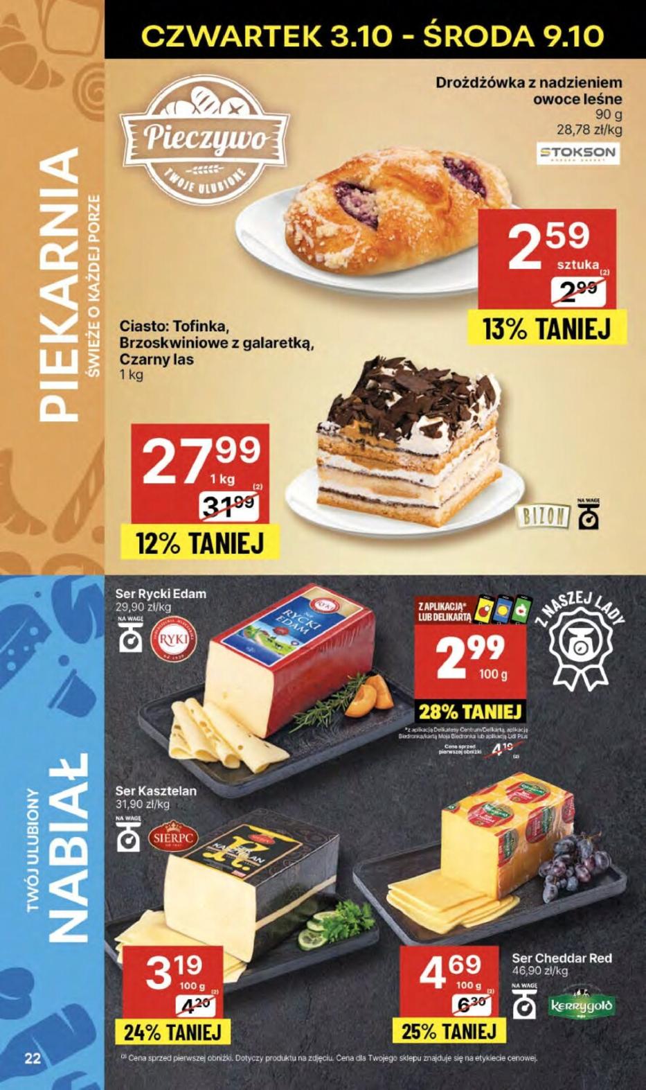 Gazetka promocyjna Delikatesy Centrum str. 22