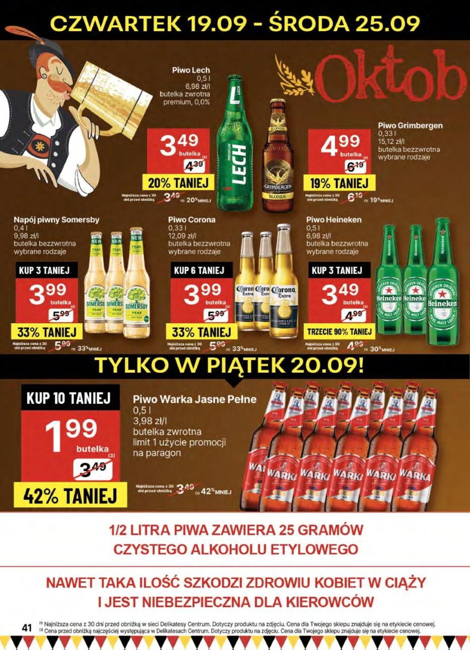 Gazetka promocyjna Delikatesy Centrum str. 41