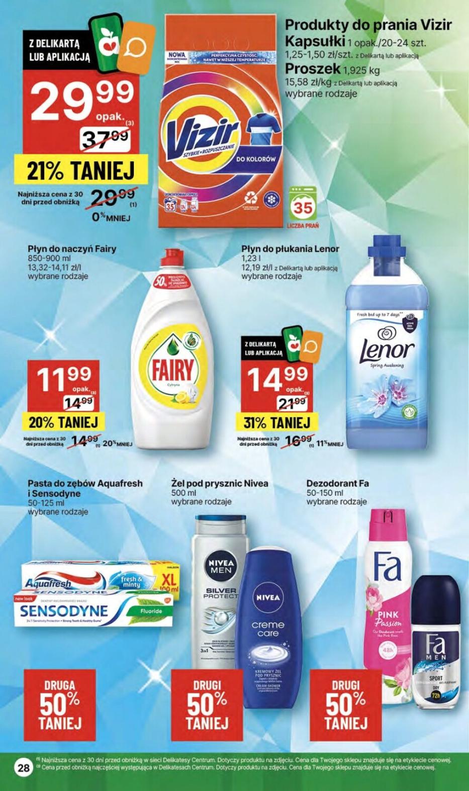 Gazetka promocyjna Delikatesy Centrum str. 28