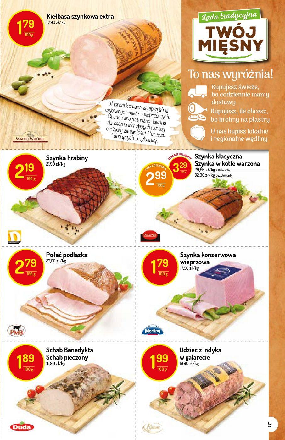 Gazetka promocyjna Delikatesy Centrum str. 5