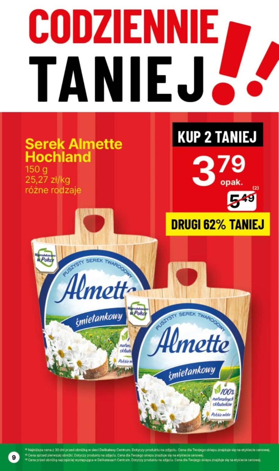 Gazetka promocyjna Delikatesy Centrum str. 9