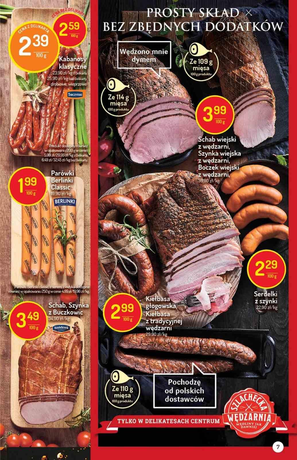 Gazetka promocyjna Delikatesy Centrum str. 7