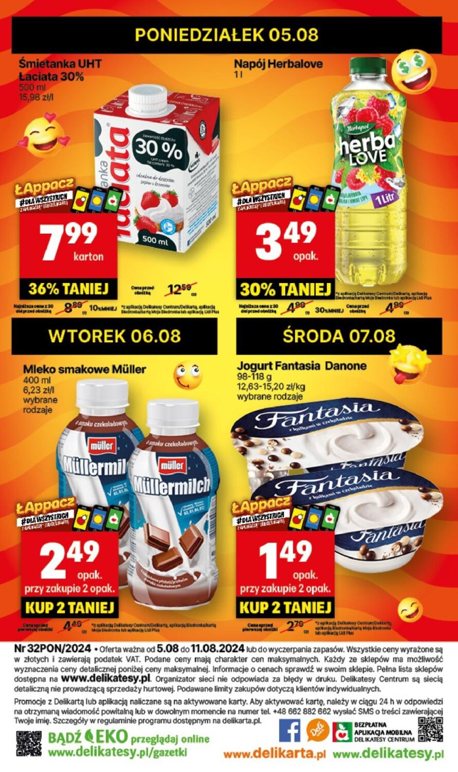 Gazetka promocyjna Delikatesy Centrum str. 24