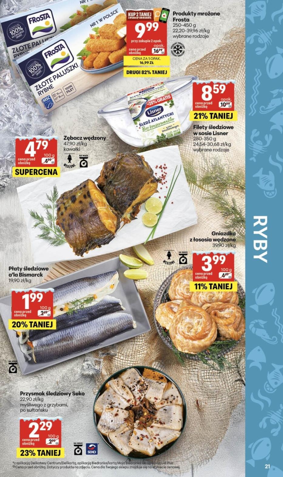 Gazetka promocyjna Delikatesy Centrum str. 21