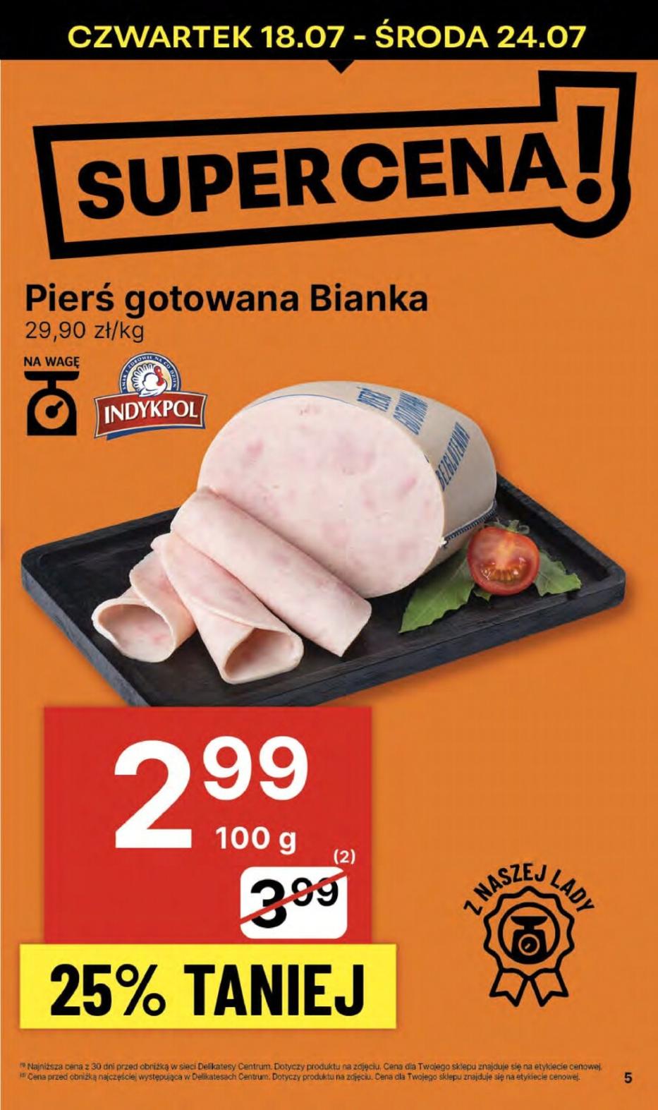 Gazetka promocyjna Delikatesy Centrum str. 5