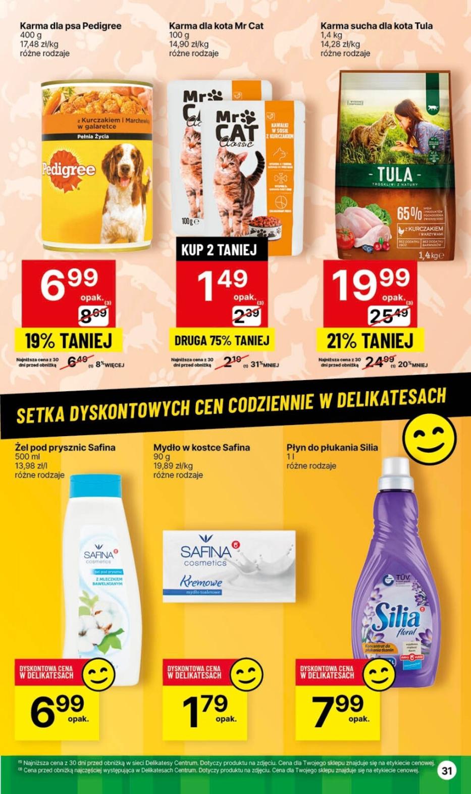 Gazetka promocyjna Delikatesy Centrum str. 31