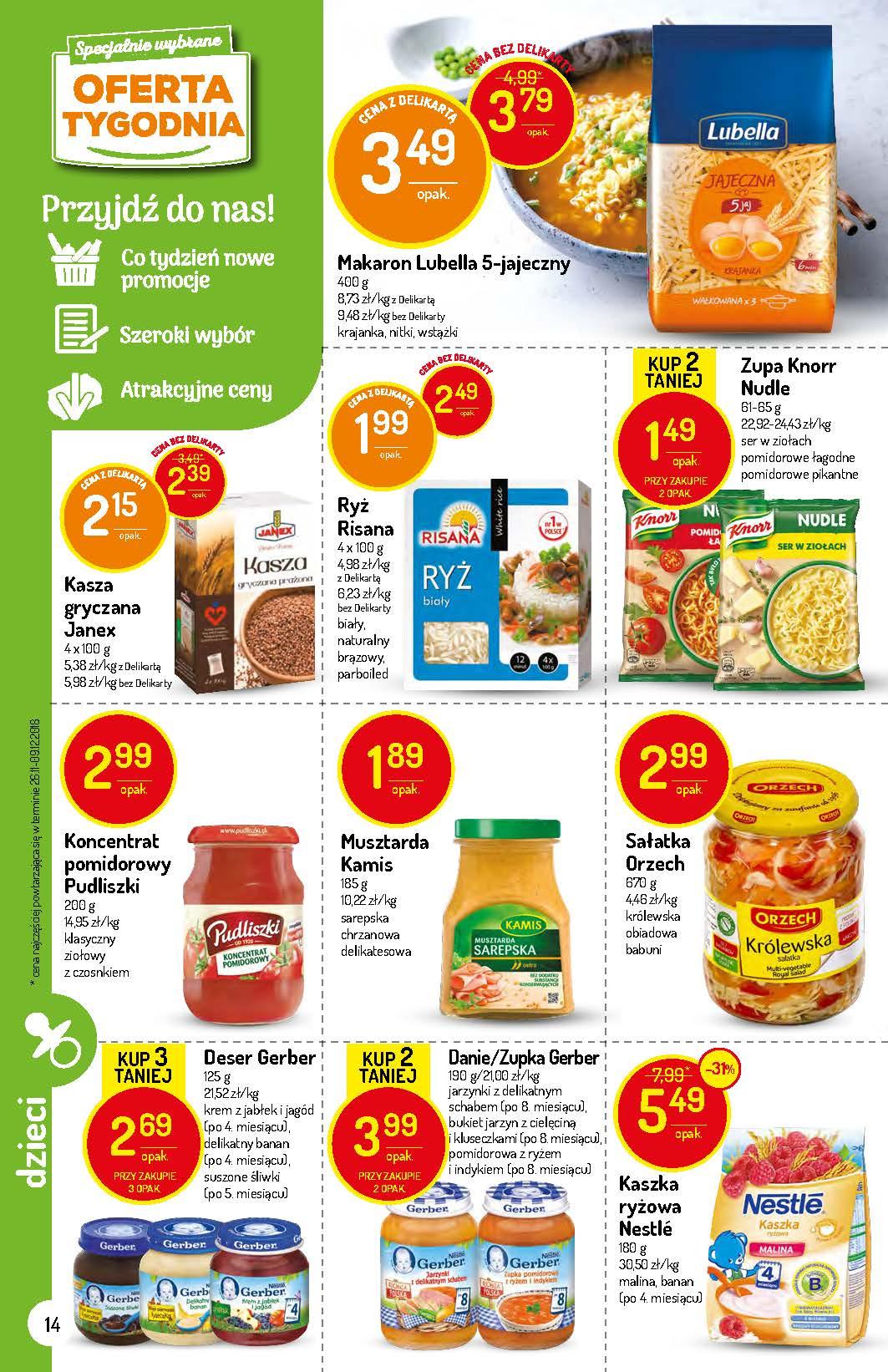 Gazetka promocyjna Delikatesy Centrum str. 14