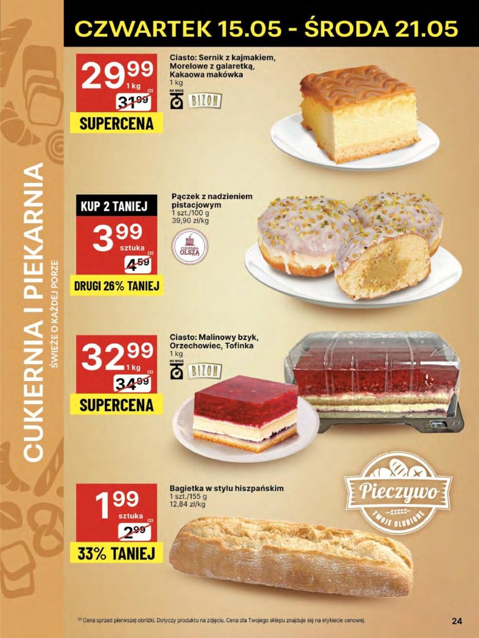 Gazetka promocyjna Delikatesy Centrum str. 24