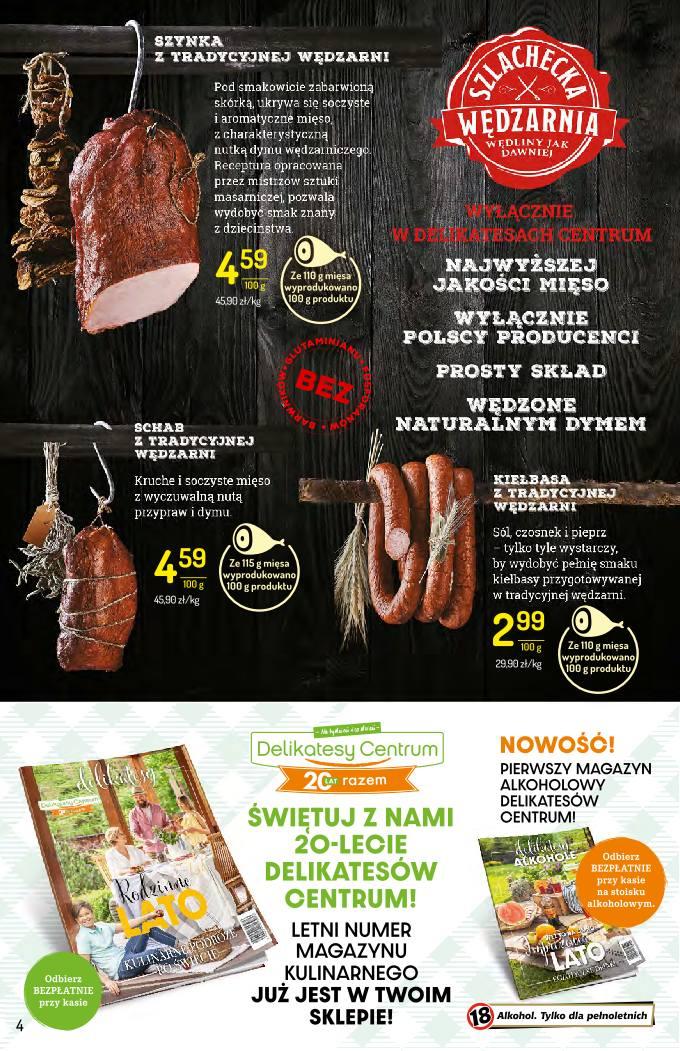 Gazetka promocyjna Delikatesy Centrum str. 4