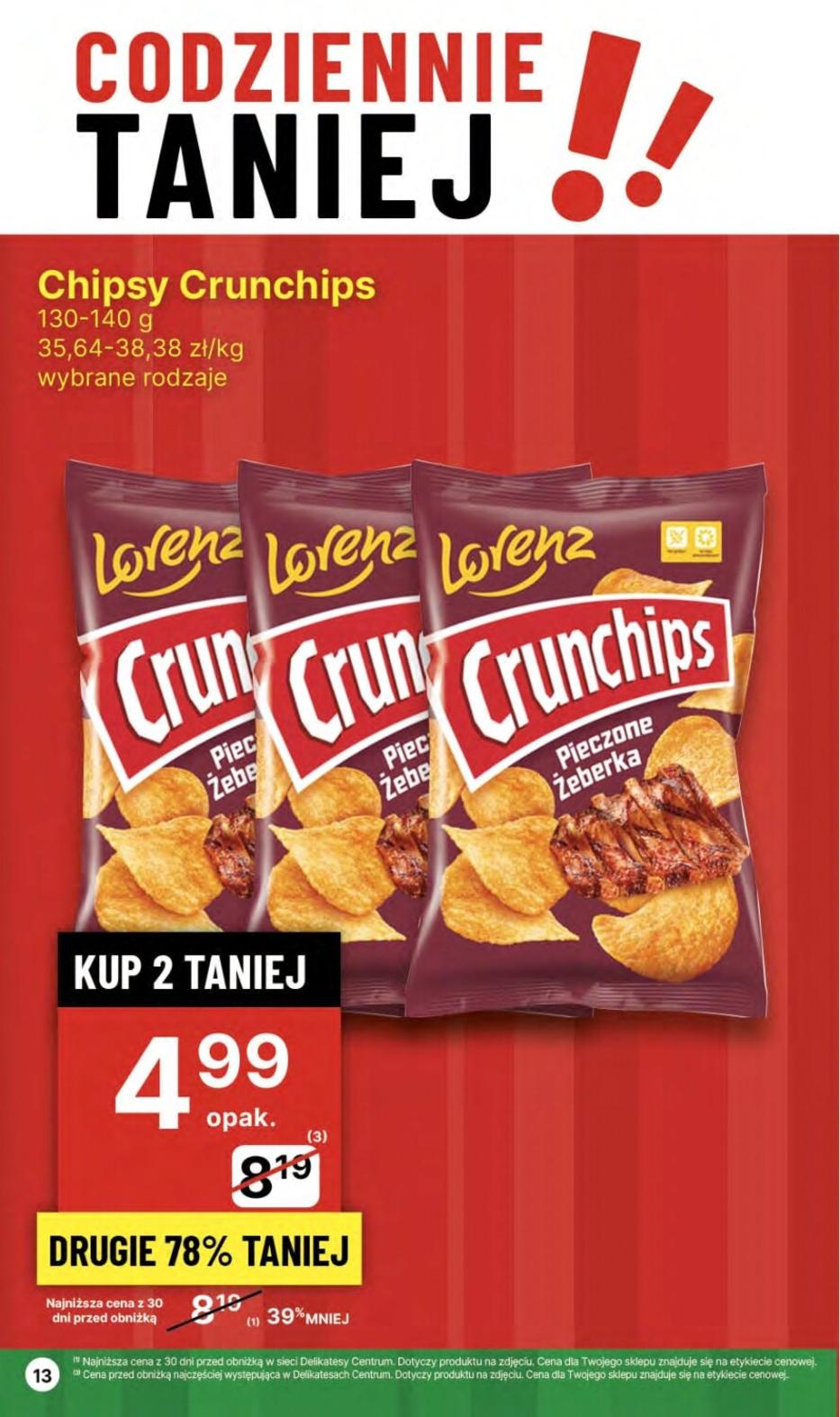 Gazetka promocyjna Delikatesy Centrum str. 13