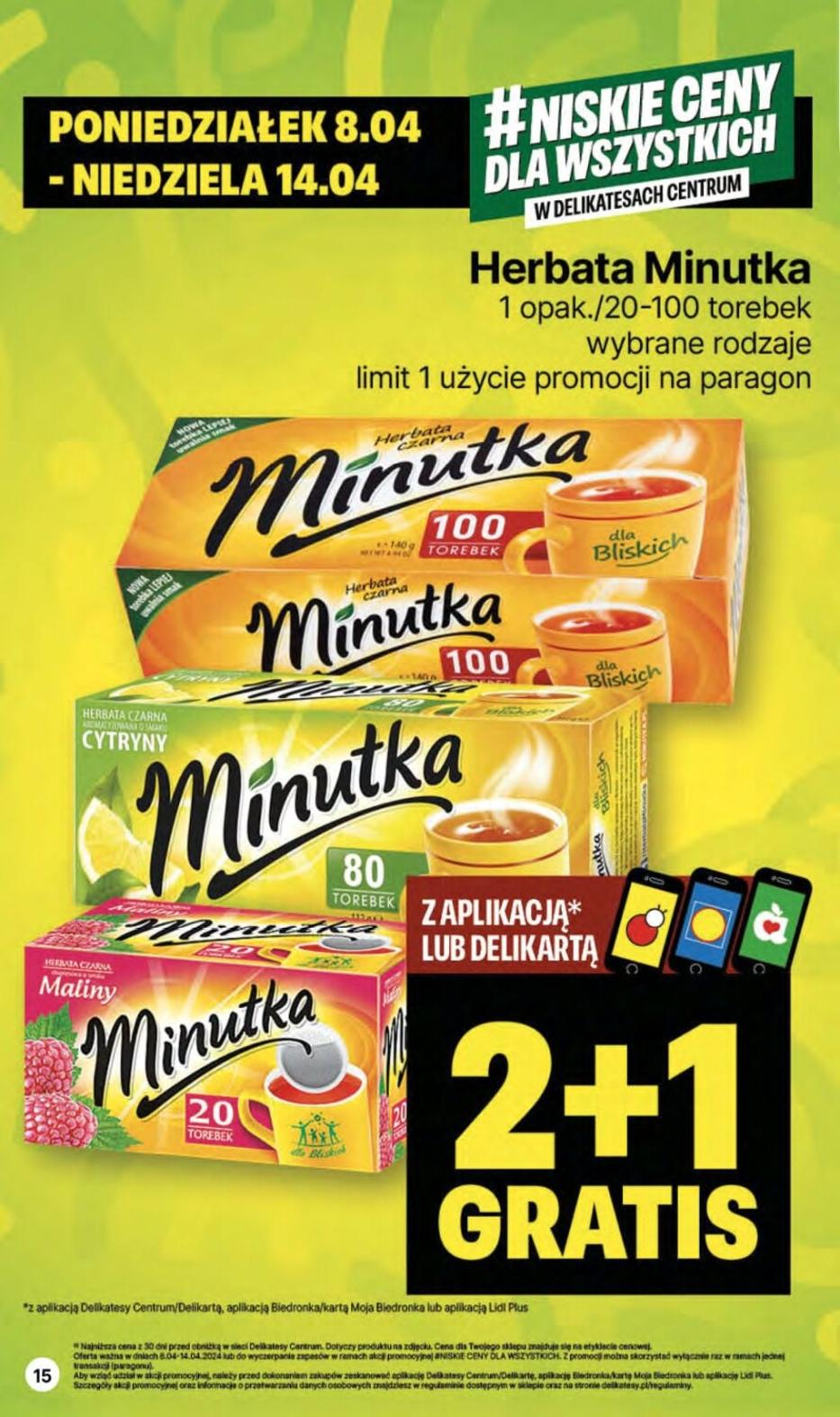 Gazetka promocyjna Delikatesy Centrum str. 15