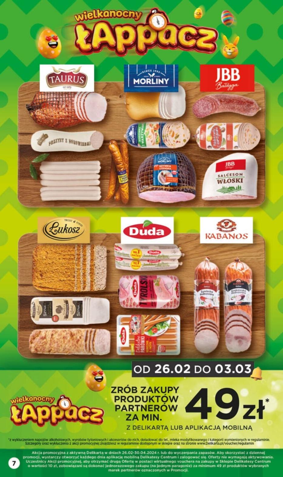 Gazetka promocyjna Delikatesy Centrum str. 7