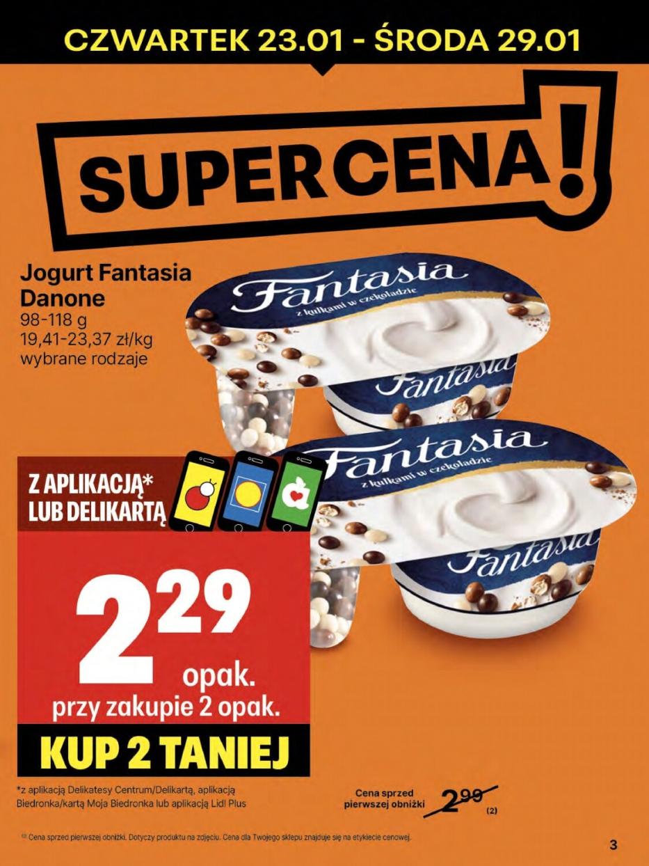 Gazetka promocyjna Delikatesy Centrum str. 3