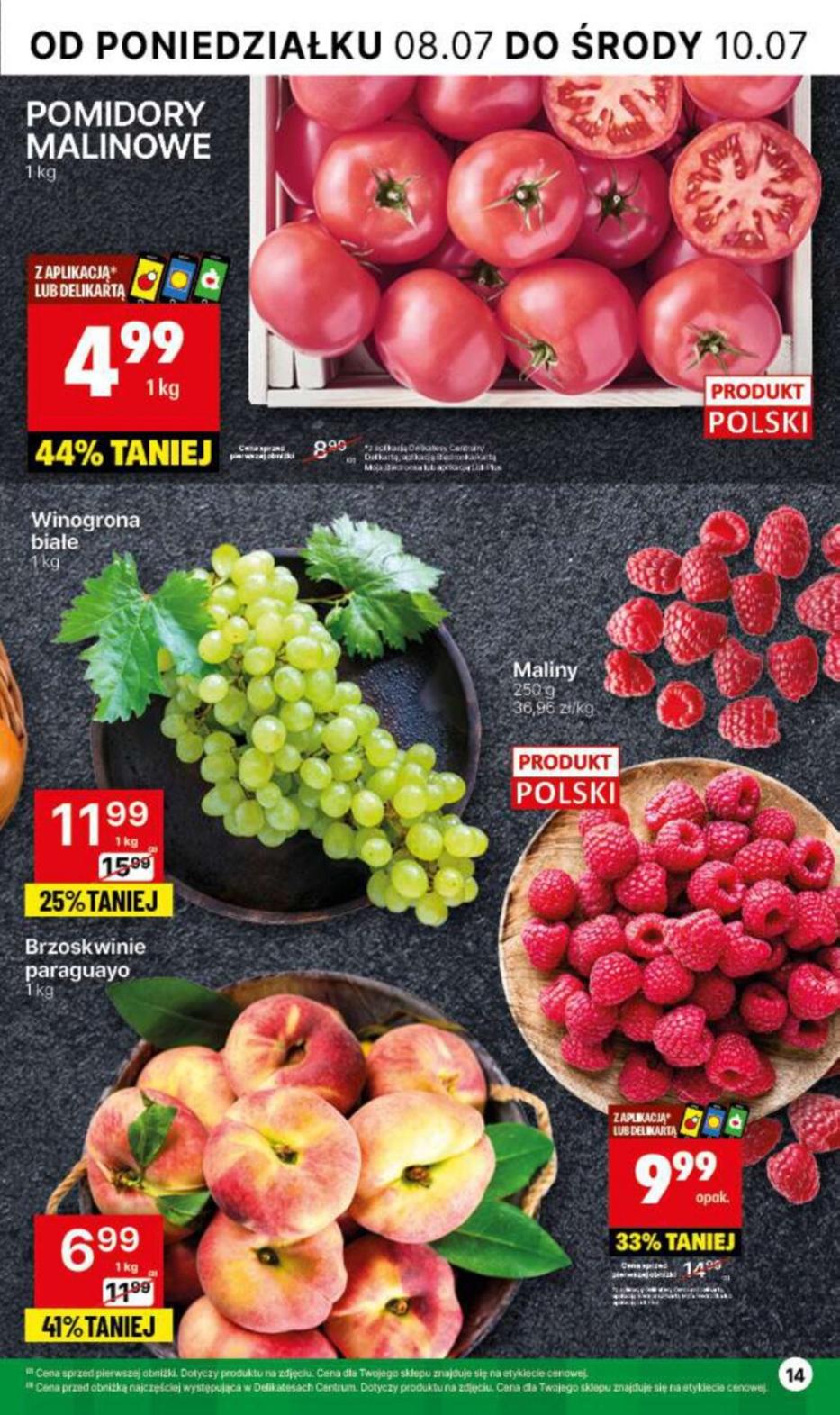 Gazetka promocyjna Delikatesy Centrum str. 14