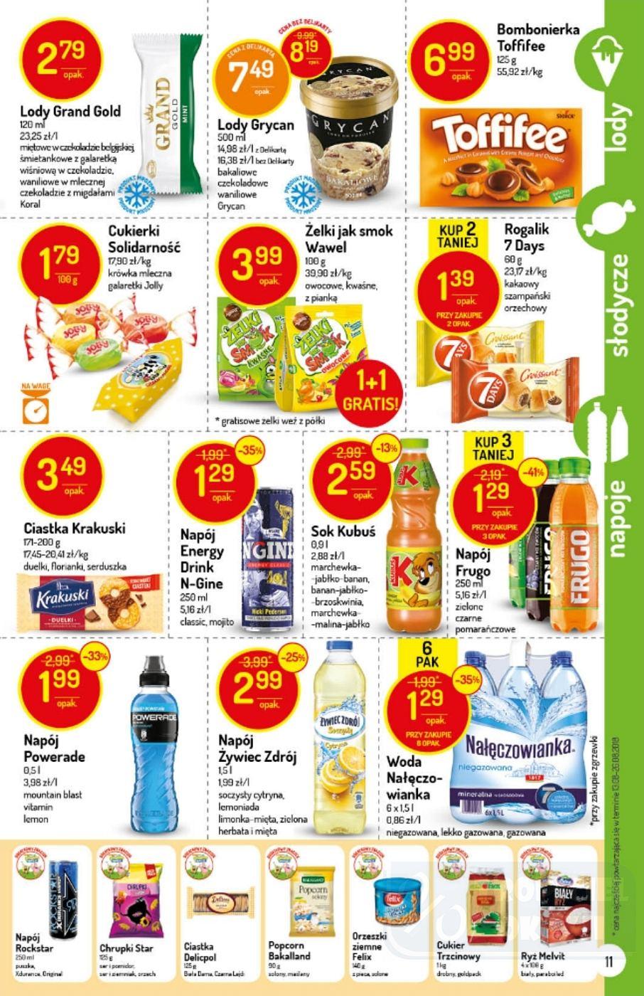 Gazetka promocyjna Delikatesy Centrum str. 11