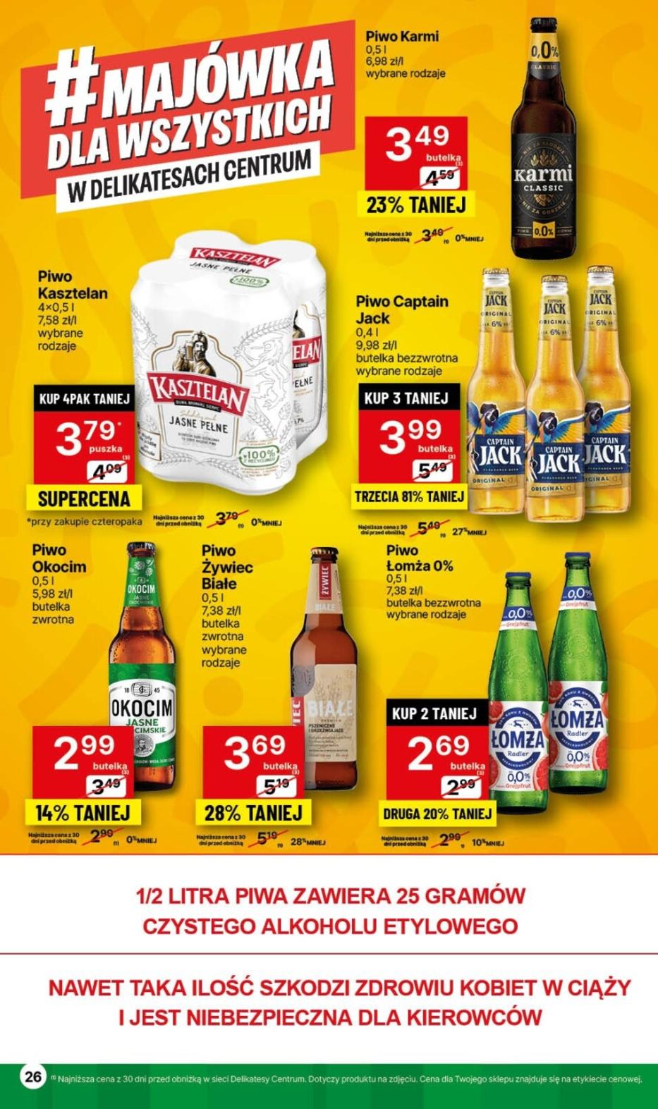 Gazetka promocyjna Delikatesy Centrum str. 26
