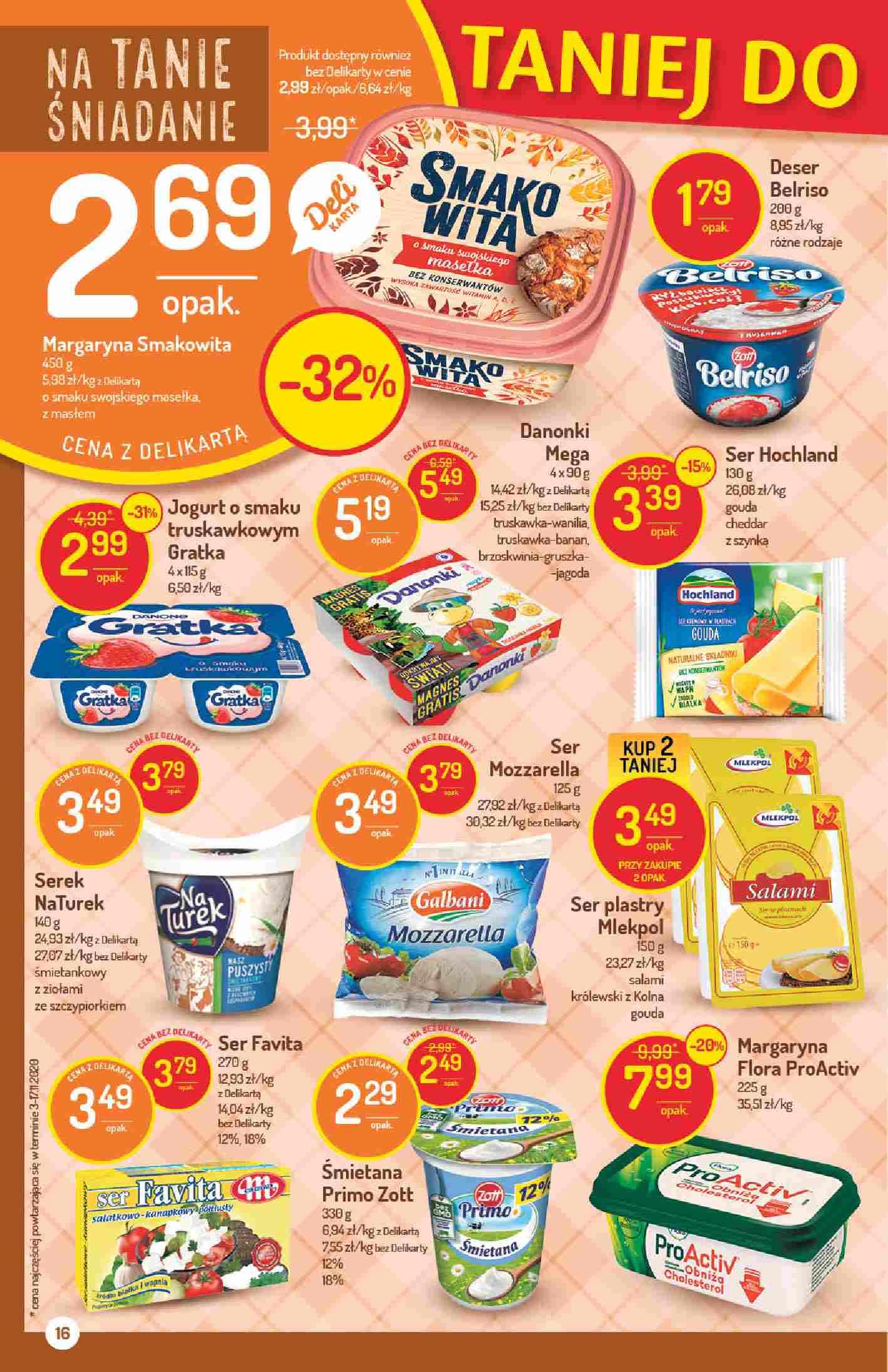 Gazetka promocyjna Delikatesy Centrum str. 16