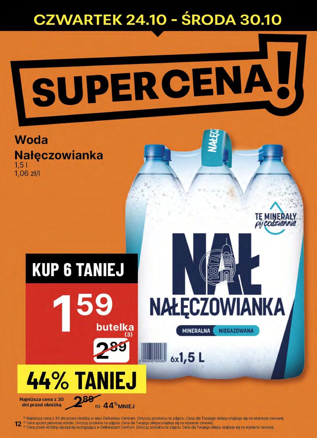 Gazetka promocyjna Delikatesy Centrum str. 12