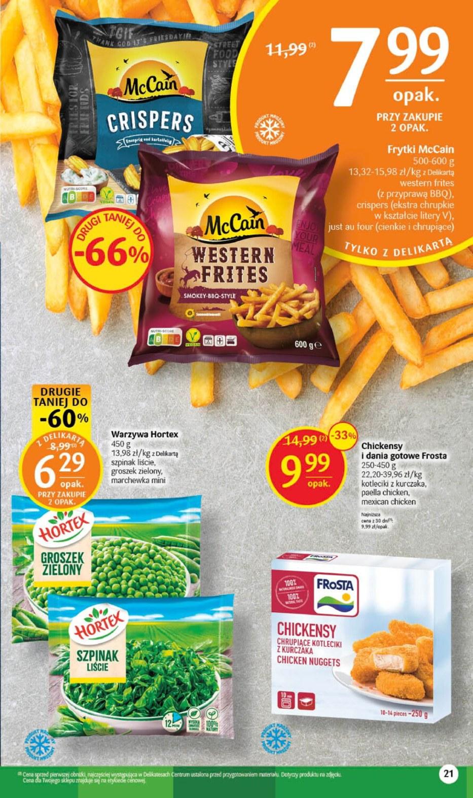 Gazetka promocyjna Delikatesy Centrum str. 21