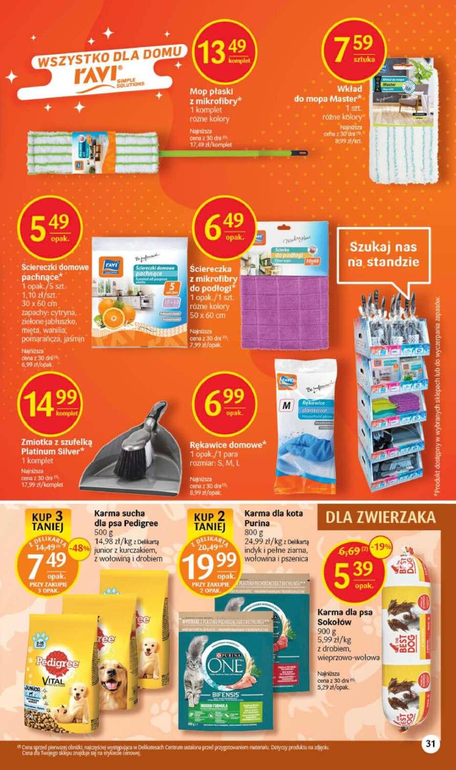 Gazetka promocyjna Delikatesy Centrum str. 31