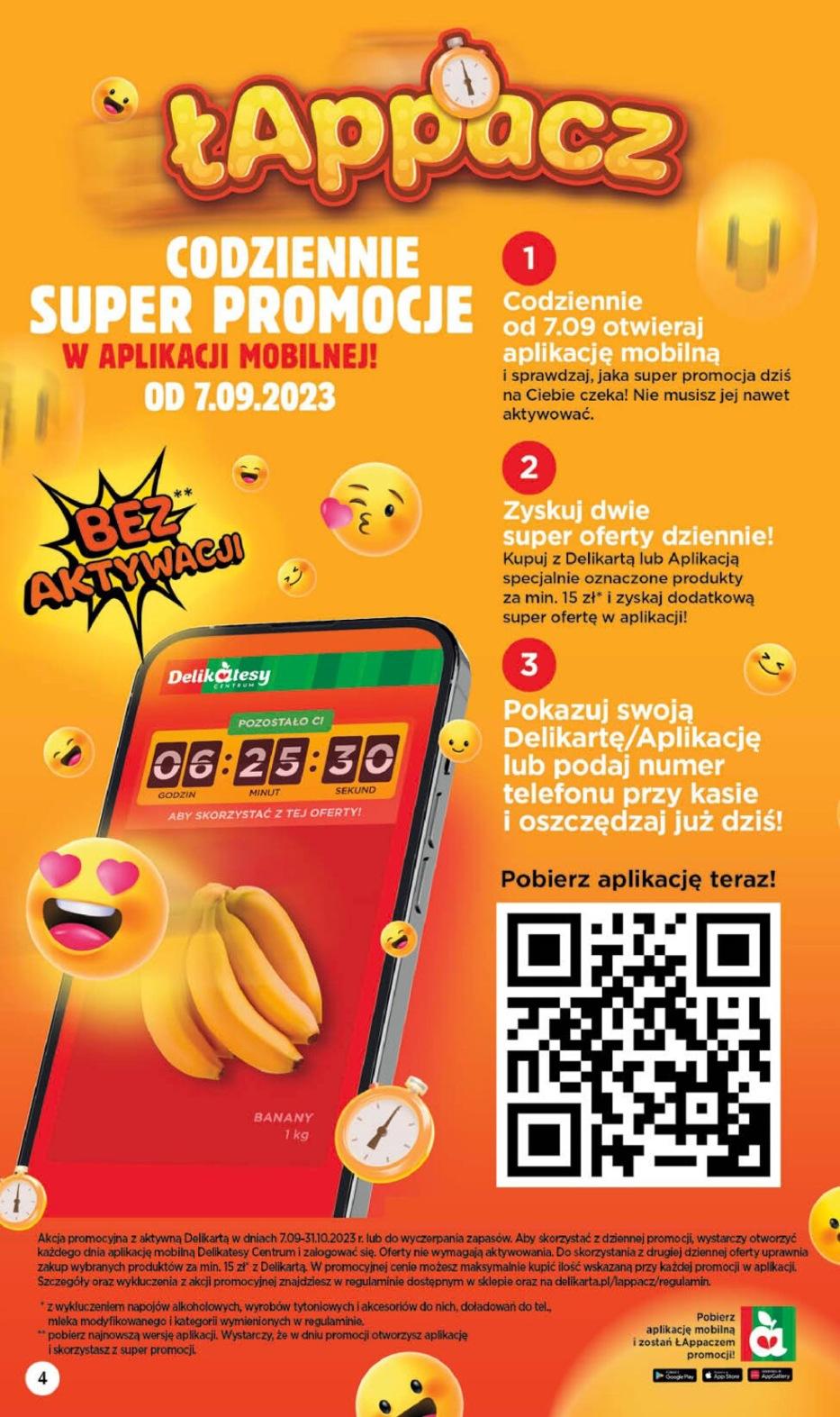 Gazetka promocyjna Delikatesy Centrum str. 4