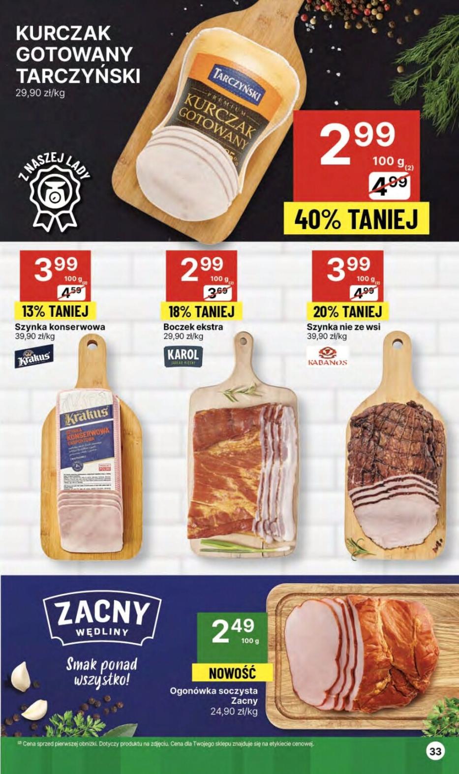 Gazetka promocyjna Delikatesy Centrum str. 33