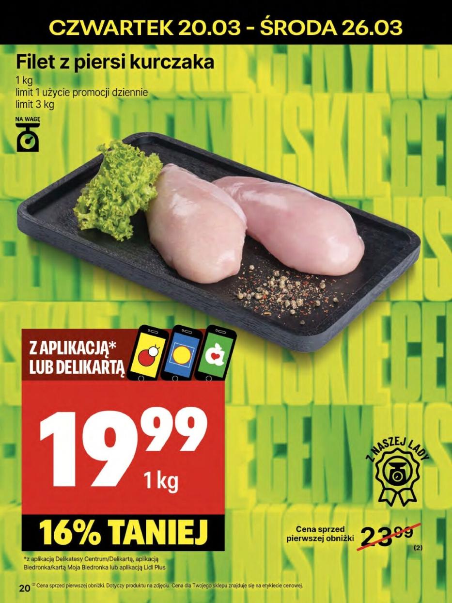Gazetka promocyjna Delikatesy Centrum str. 20