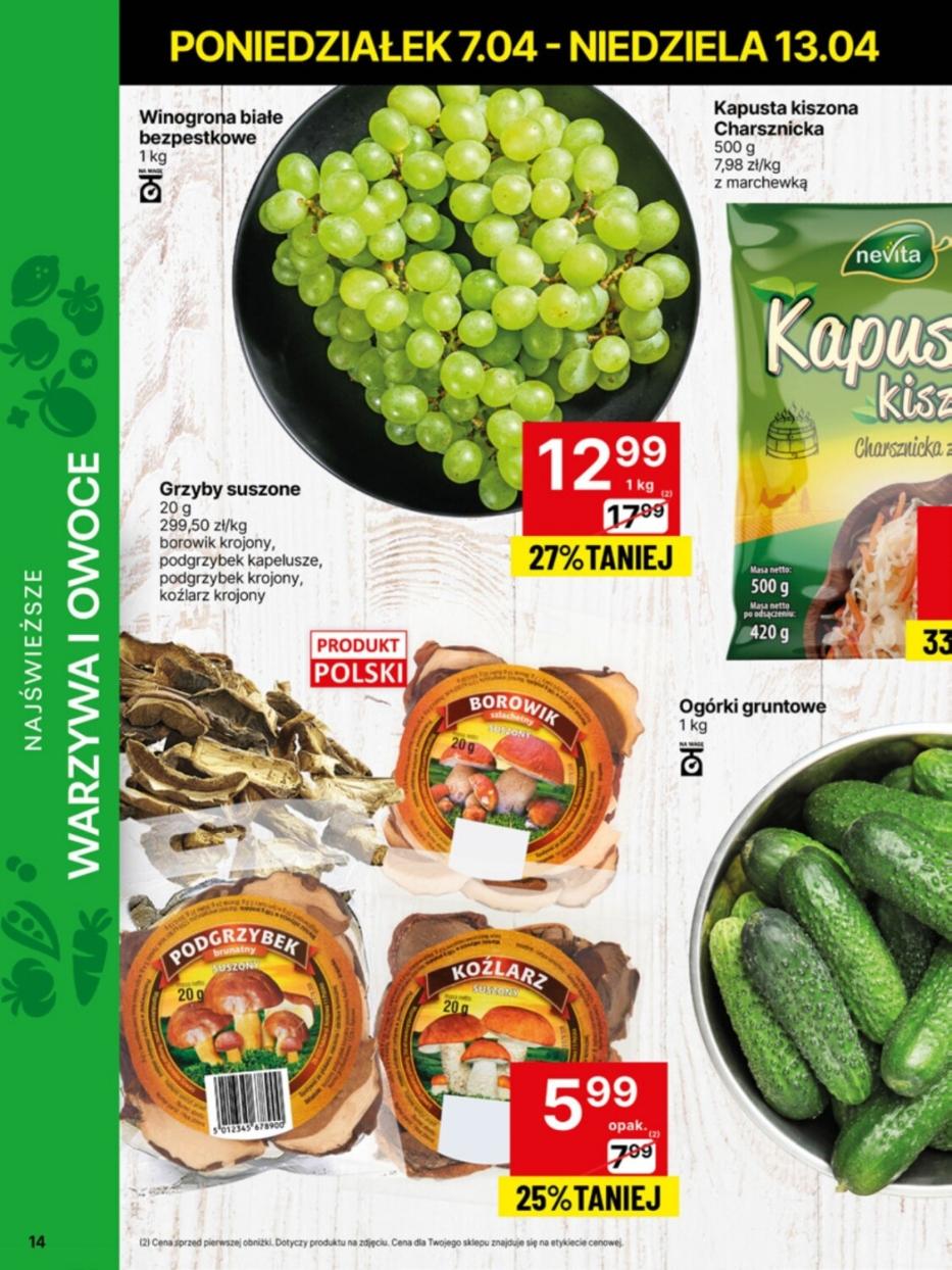 Gazetka promocyjna Delikatesy Centrum str. 14