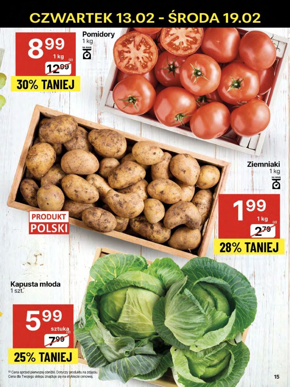 Gazetka promocyjna Delikatesy Centrum str. 15