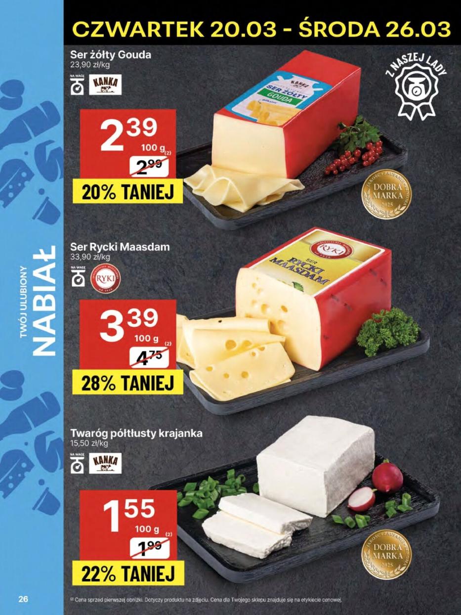 Gazetka promocyjna Delikatesy Centrum str. 26