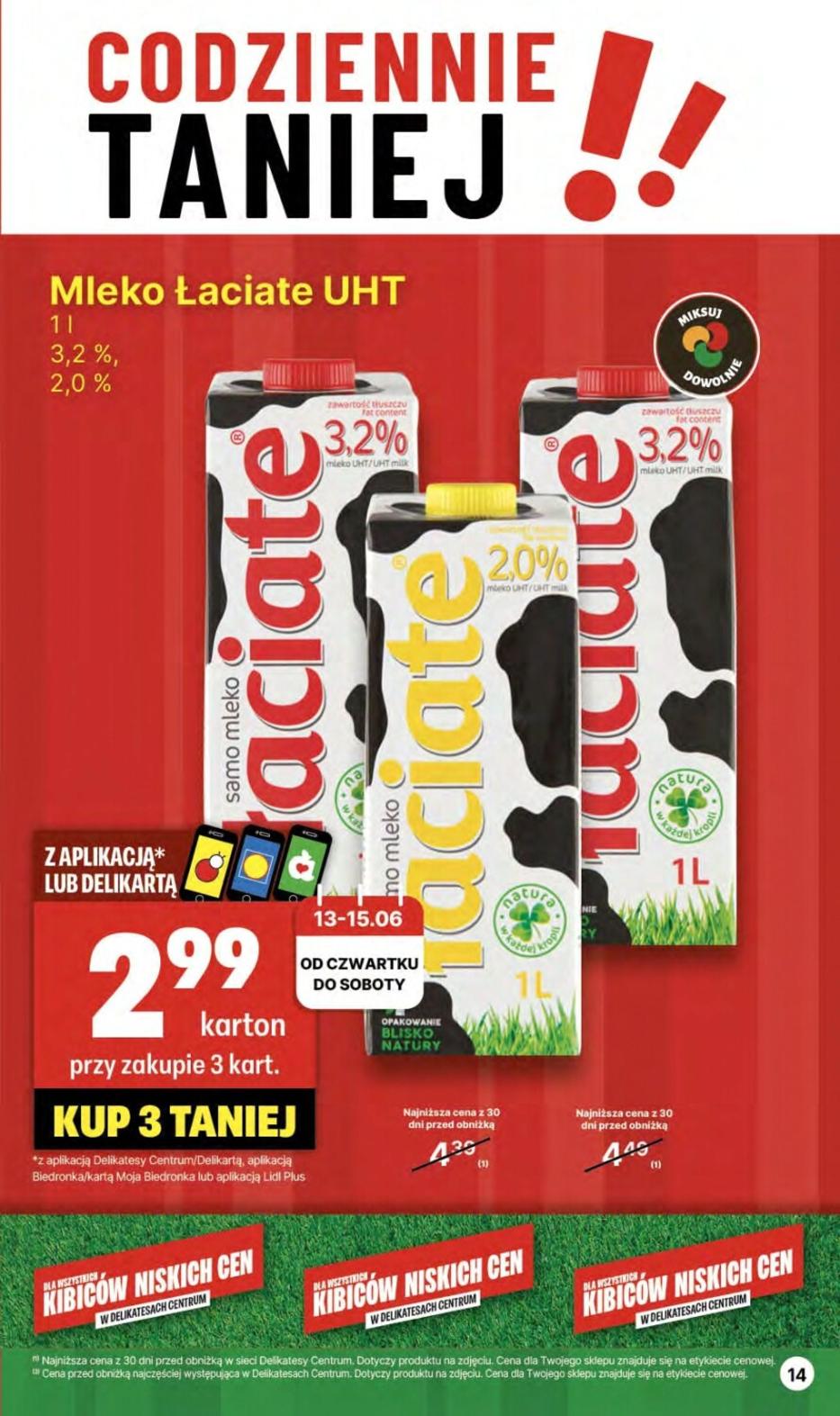 Gazetka promocyjna Delikatesy Centrum str. 14