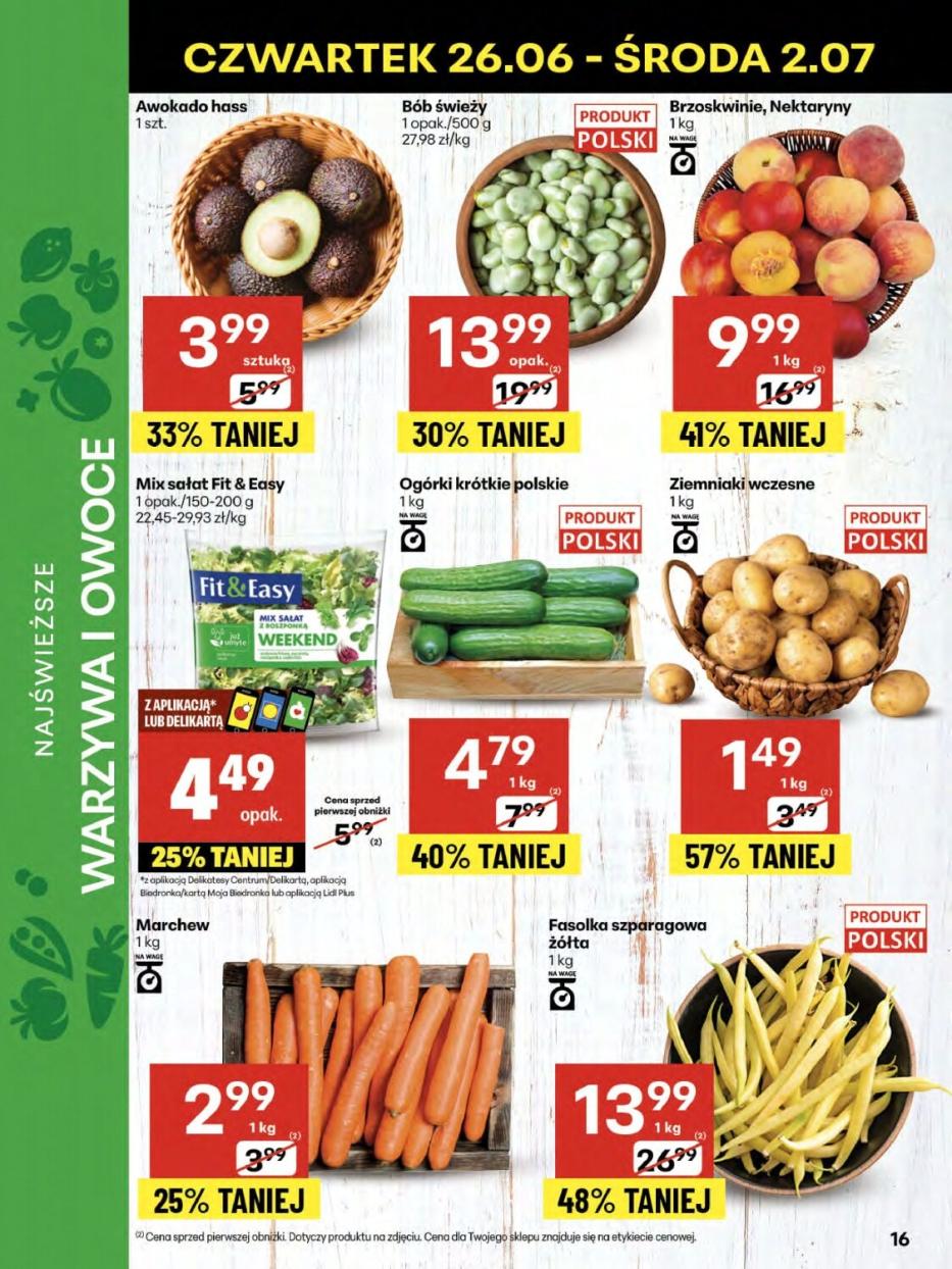 Gazetka promocyjna Delikatesy Centrum str. 16