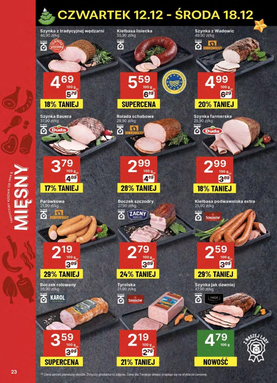 Gazetka promocyjna Delikatesy Centrum str. 23