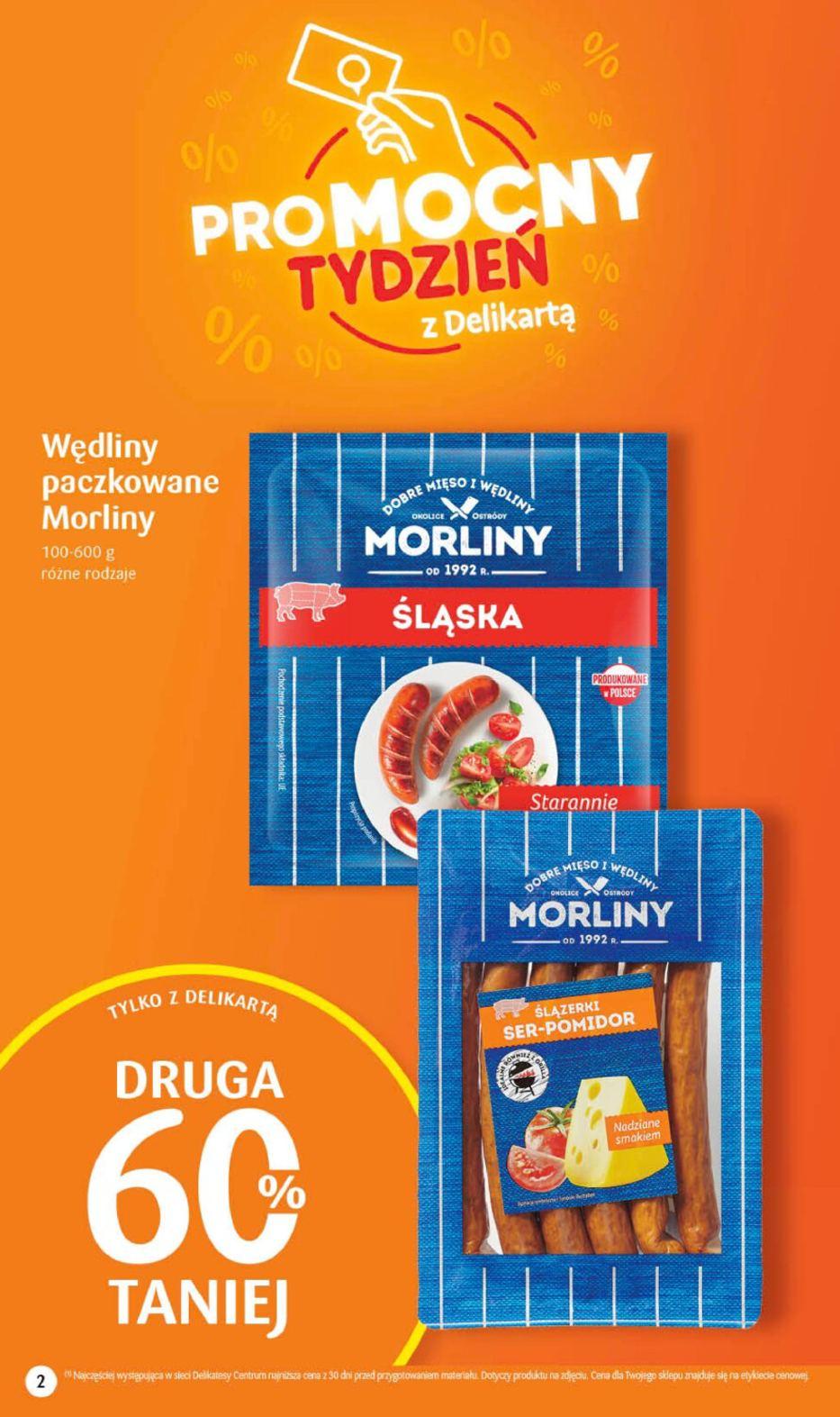 Gazetka promocyjna Delikatesy Centrum str. 2