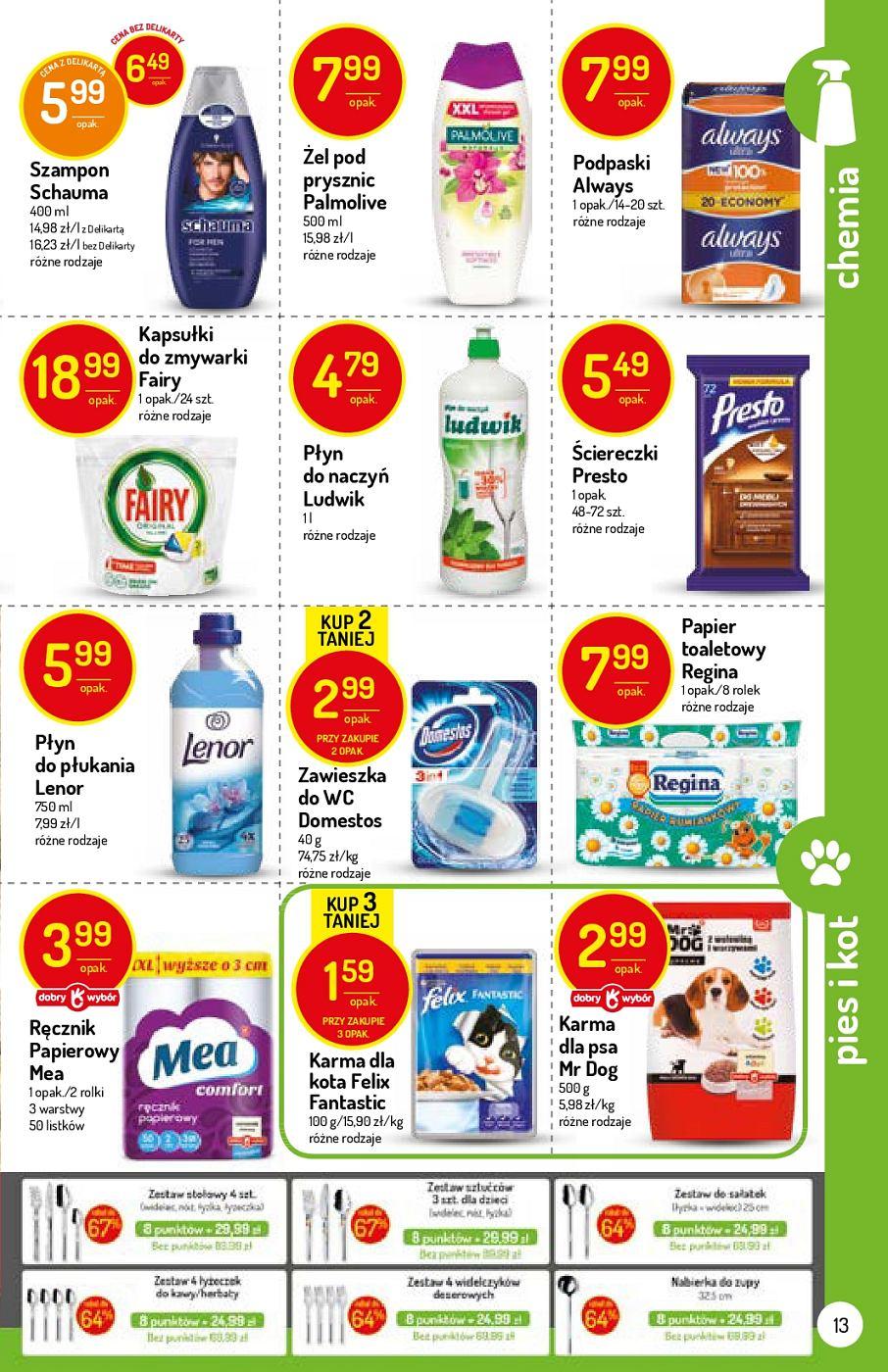 Gazetka promocyjna Delikatesy Centrum str. 13