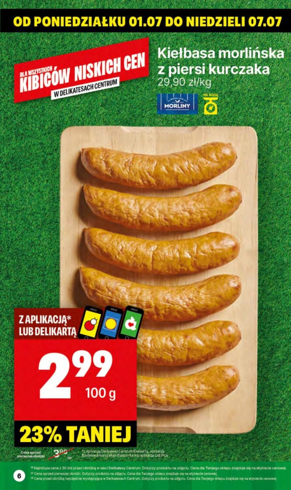 Gazetka promocyjna Delikatesy Centrum str. 6