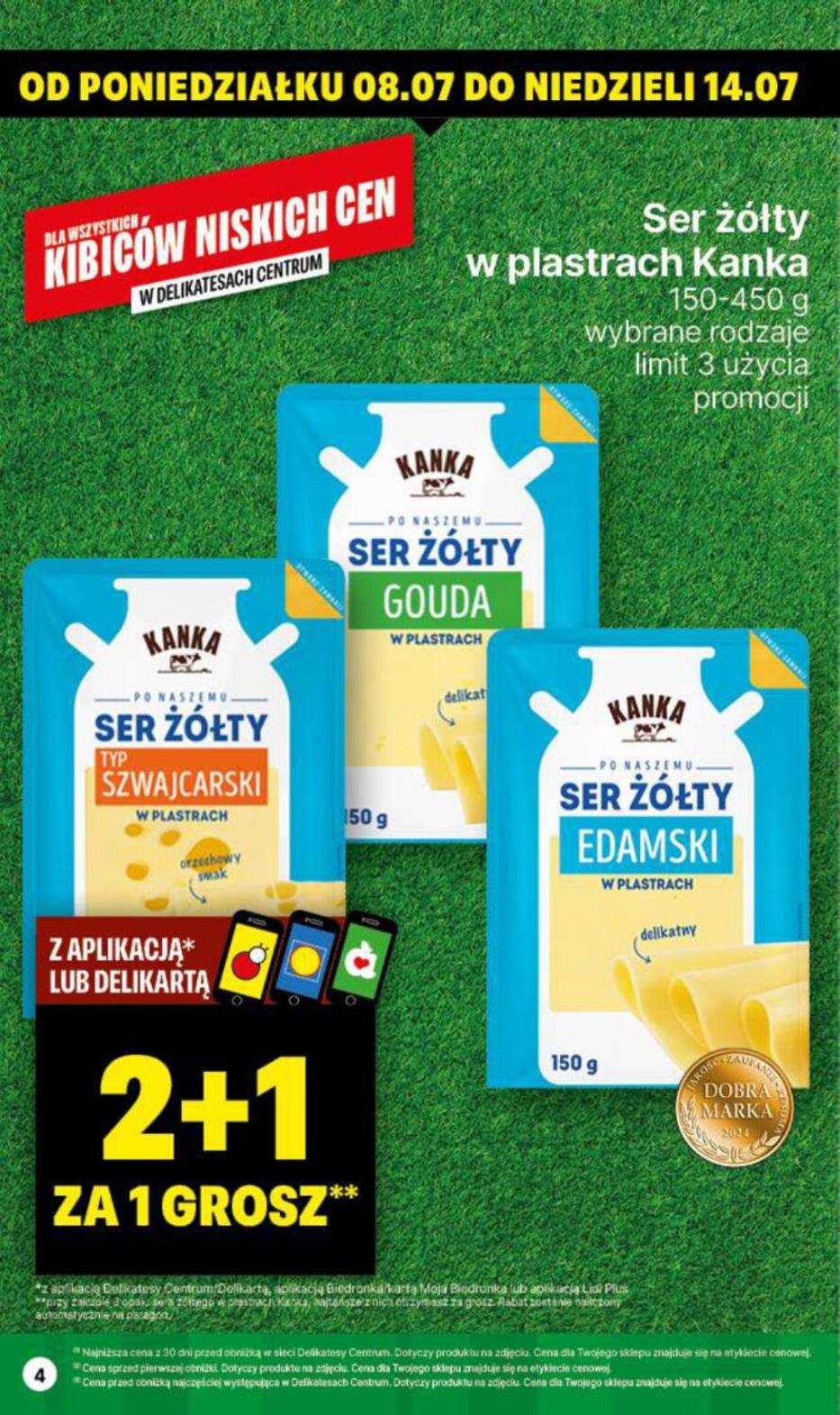 Gazetka promocyjna Delikatesy Centrum str. 4