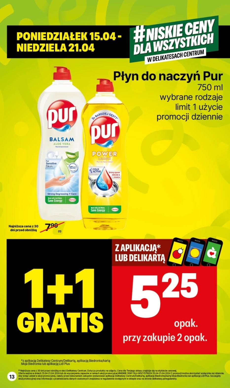 Gazetka promocyjna Delikatesy Centrum str. 13