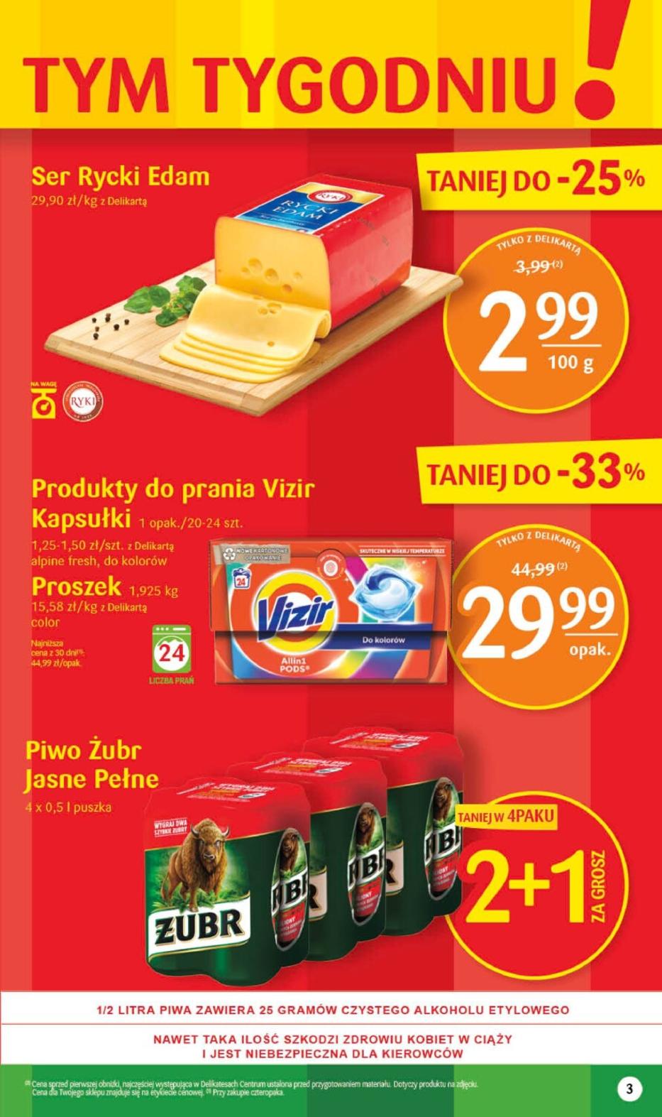 Gazetka promocyjna Delikatesy Centrum str. 3