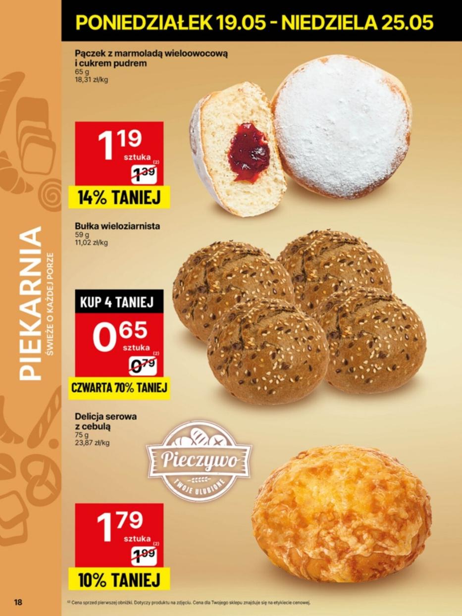 Gazetka promocyjna Delikatesy Centrum str. 18