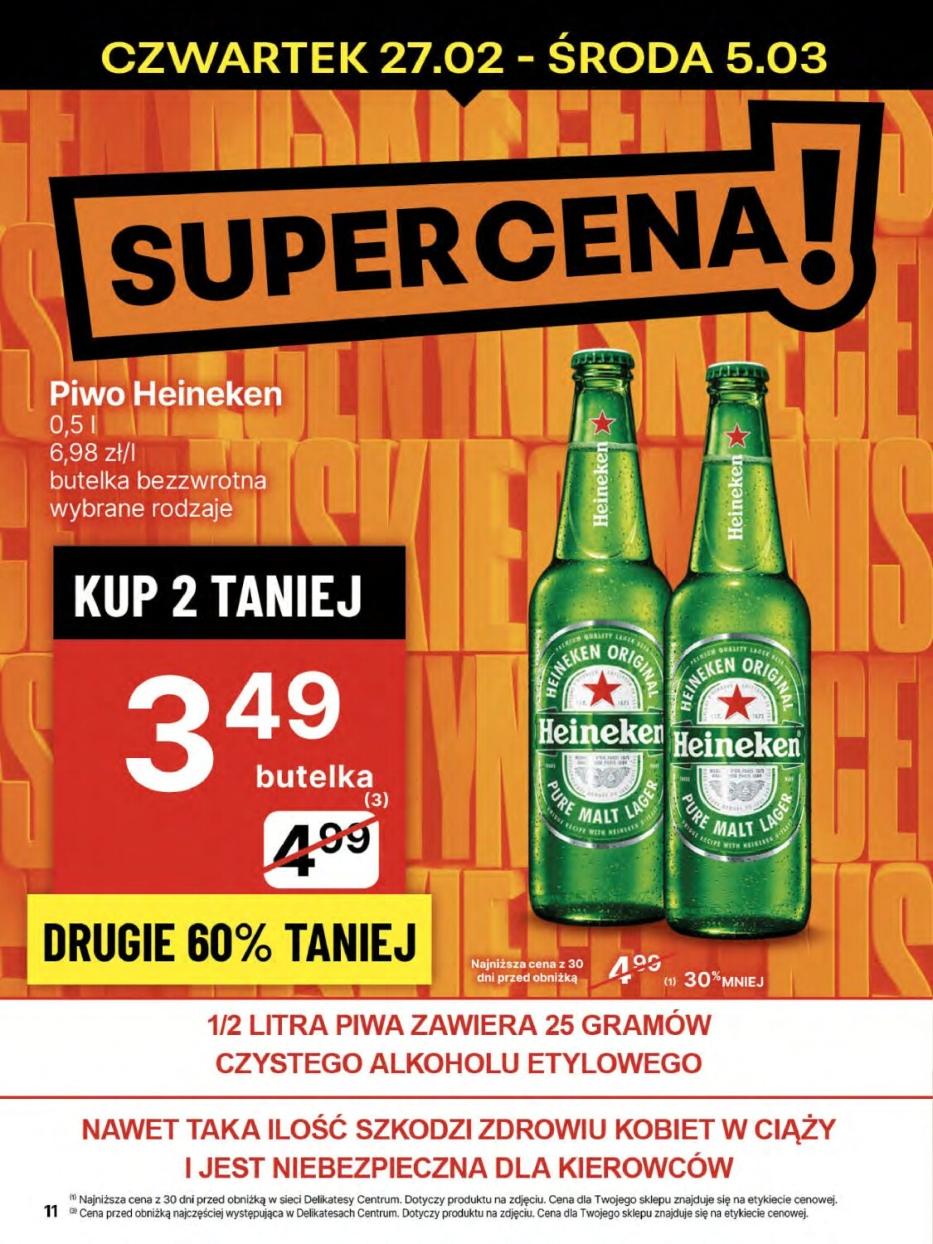 Gazetka promocyjna Delikatesy Centrum str. 11