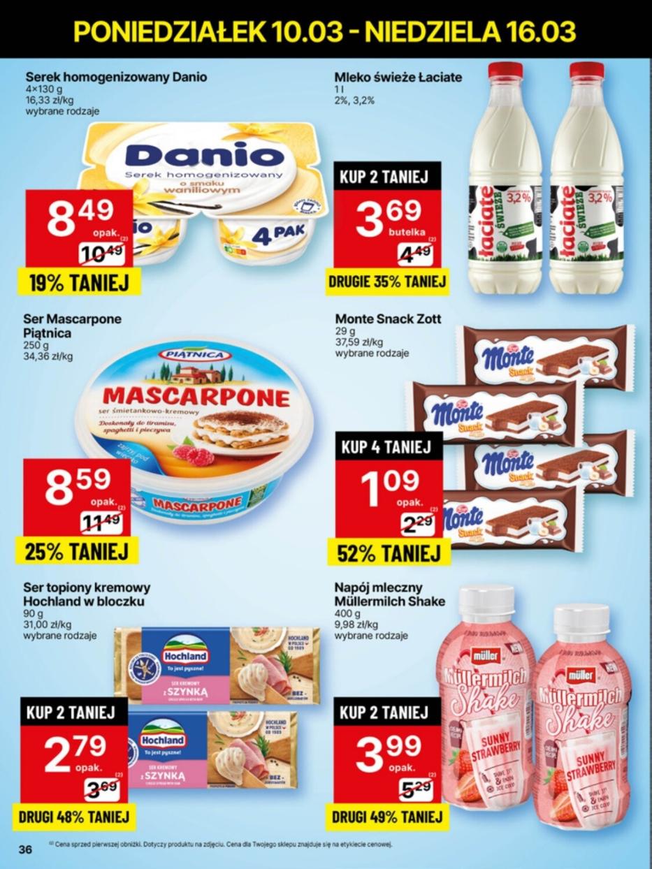 Gazetka promocyjna Delikatesy Centrum str. 36