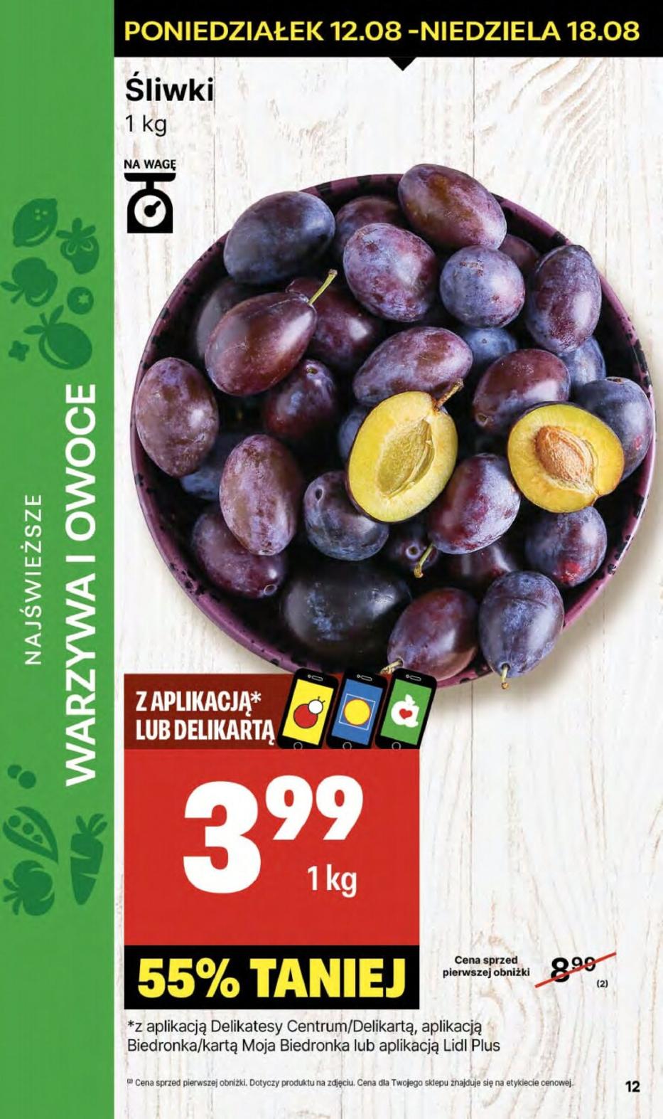 Gazetka promocyjna Delikatesy Centrum str. 12