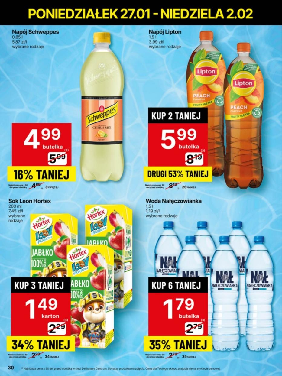 Gazetka promocyjna Delikatesy Centrum str. 30