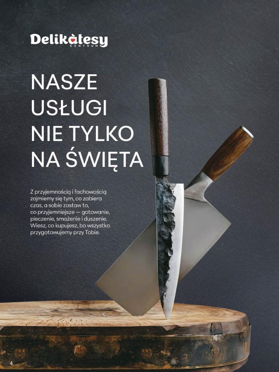Gazetka promocyjna Delikatesy Centrum str. 4
