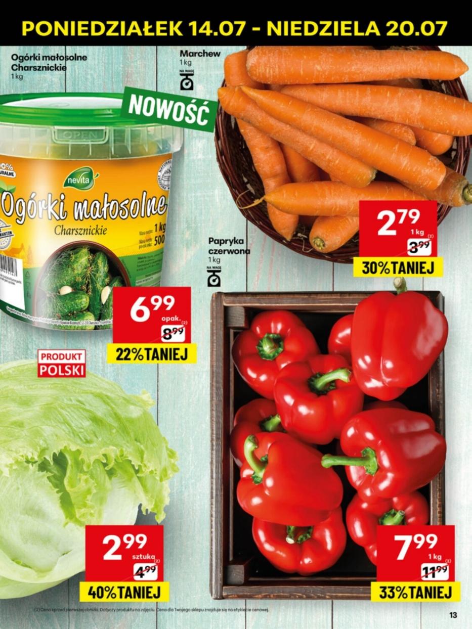 Gazetka promocyjna Delikatesy Centrum str. 13