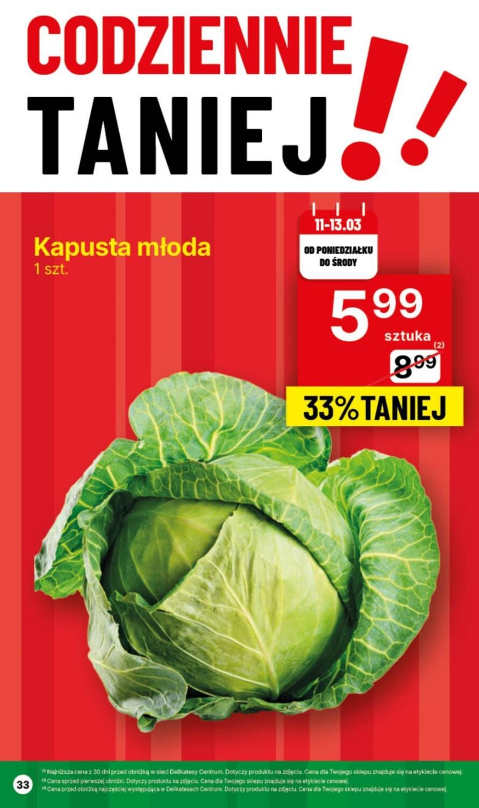 Gazetka promocyjna Delikatesy Centrum str. 33